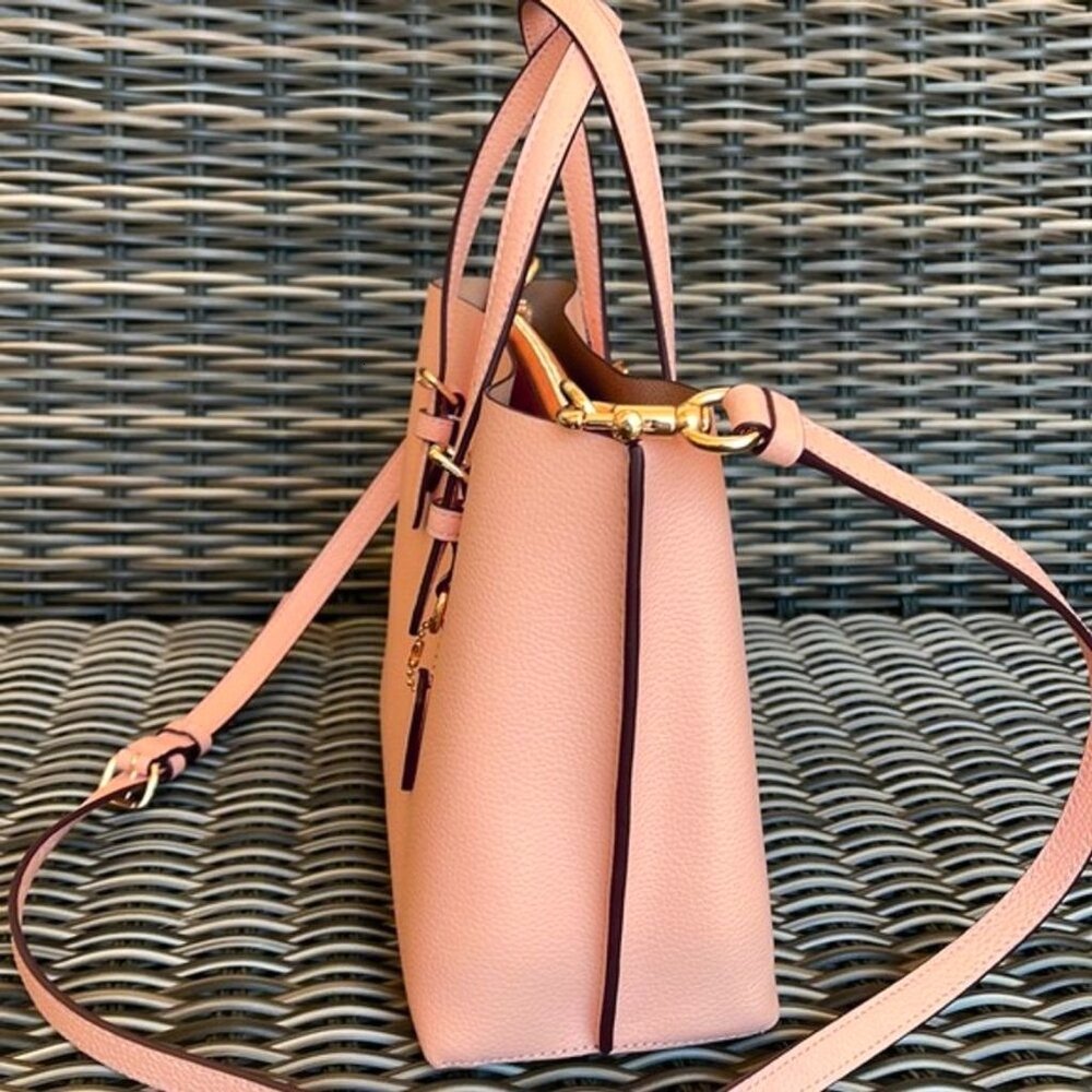 Coach C4084 Mollie Tote 25 Faded Blush - Picture 6 of 12